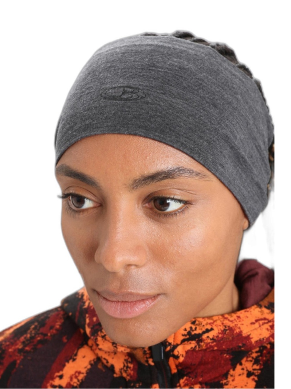 NWT Icebreaker Chase Headband UNISEX - Charcoal Gray
